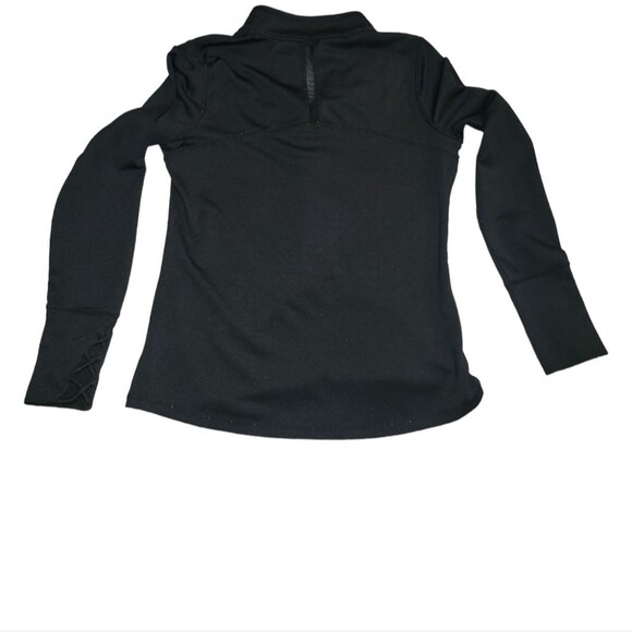 Maurices Lattice Cuff 3/4 Zip Up Jacket Size Medium - Picture 2 of 5